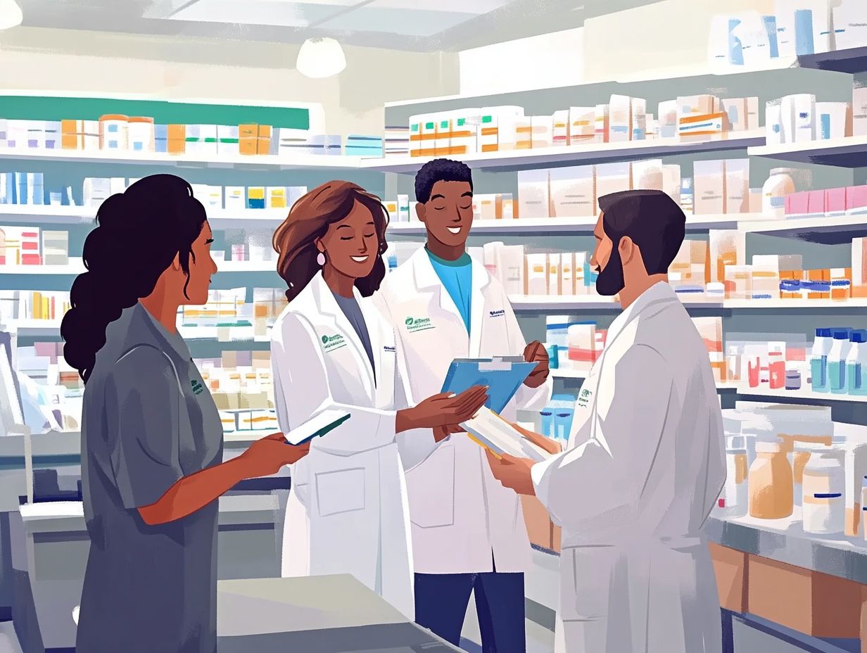 Visual guide to effective practice questions and tips for pharmacy technician exam preparation