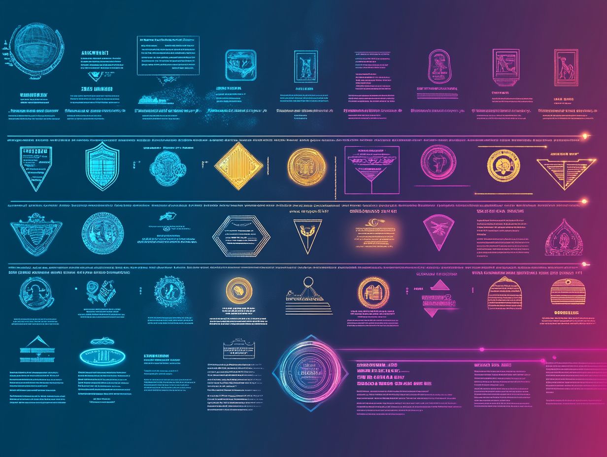 Illustration of the evolution of business certifications